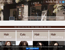 Tablet Screenshot of gavinashley.com